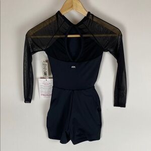 NWT Tiger Friday Angelic Jumpsuit - Black Girls Size Large